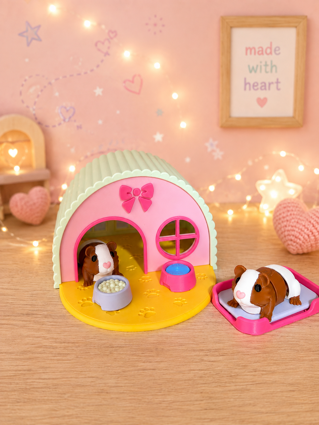 Guinea Pig Playhouse Set