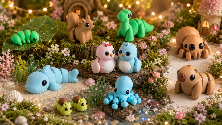 Mini Flexi Friends