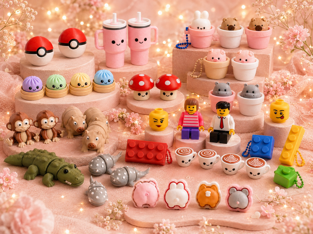 Cute custom fidgets with a little bit of magic.