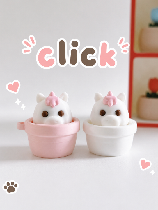 Frog Plant Pot Clicker